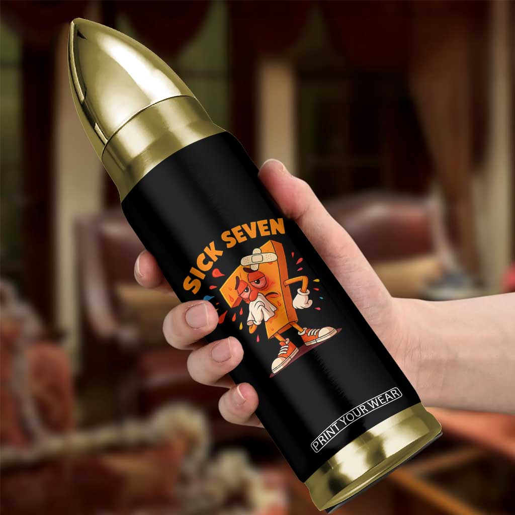 Funny Sick Seven 67 Meme Bullet Tumbler Six Seven Wordplay TS11 Print Your Wear