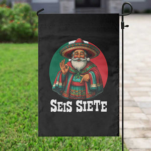 Funny Mexican Christmas 67 Garden Flag Seis Siete Santa In Mexico TS11 Print Your Wear