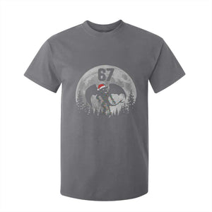 Funny Jersey Devil 67 Christmas Santa Hat Moon Night Stroll T Shirt For Kid TS11 Charcoal Print Your Wear