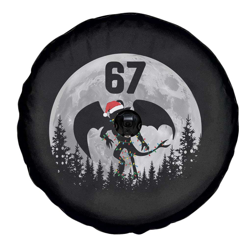 Funny Jersey Devil 67 Christmas Santa Hat Moon Night Stroll Spare Tire Cover TS11 Print Your Wear