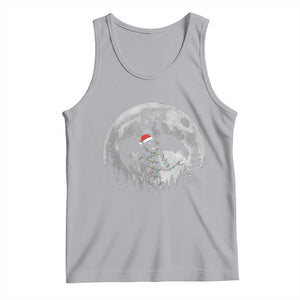 Funny Jersey Devil 67 Christmas Santa Hat Moon Night Stroll Tank Top TS11 Athletic Heather Print Your Wear