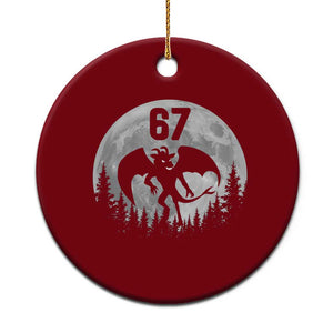 Funny Jersey Devil 67 Moon Night Stroll Ceramic Ornament TS11 1pc Red Print Your Wear