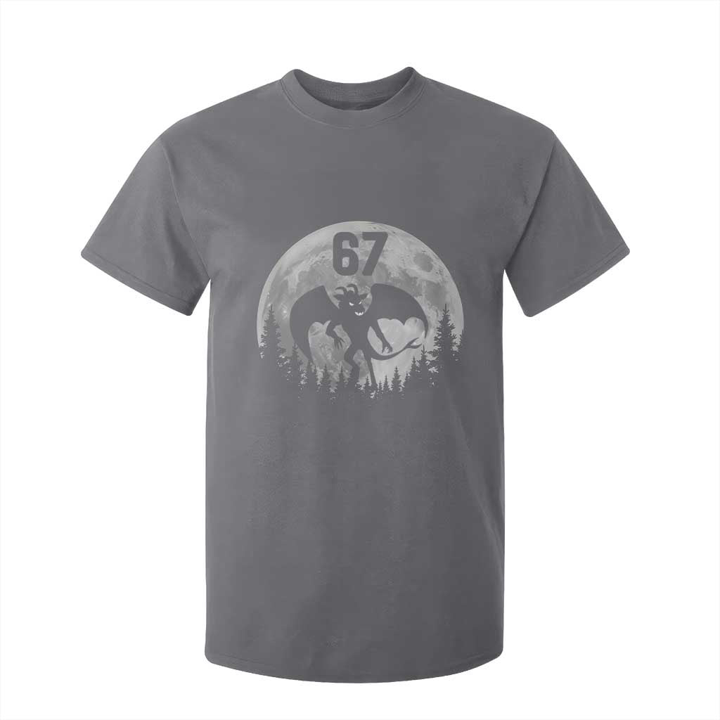 Funny Jersey Devil 67 Moon Night Stroll T Shirt For Kid TS11 Charcoal Print Your Wear