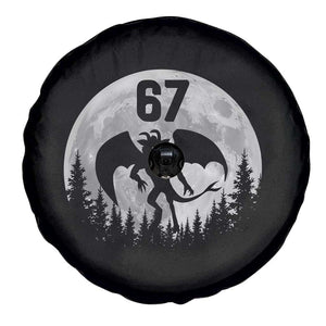 Funny Jersey Devil 67 Moon Night Stroll Spare Tire Cover TS11 Print Your Wear