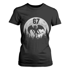 Funny Jersey Devil 67 Moon Night Stroll T Shirt For Women TS11 Black Print Your Wear