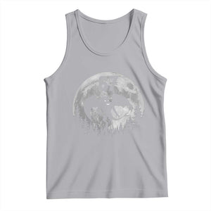 Funny Jersey Devil 67 Moon Night Stroll Tank Top TS11 Athletic Heather Print Your Wear