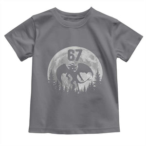 Funny Jersey Devil 67 Moon Night Stroll Toddler T Shirt TS11 Charcoal Print Your Wear