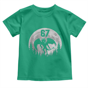 Funny Jersey Devil 67 Moon Night Stroll Toddler T Shirt TS11 Irish Green Print Your Wear