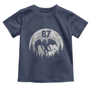 Funny Jersey Devil 67 Moon Night Stroll Toddler T Shirt TS11 Navy Print Your Wear