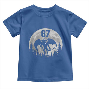 Funny Jersey Devil 67 Moon Night Stroll Toddler T Shirt TS11 Royal Blue Print Your Wear