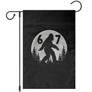 Funny Bigfoot 67 Night Stroll Moon Sasquatch Garden Flag TS11 Black Print Your Wear
