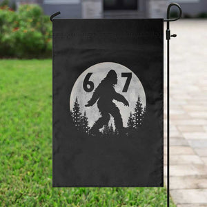 Funny Bigfoot 67 Night Stroll Moon Sasquatch Garden Flag TS11 Print Your Wear