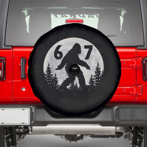 Funny Bigfoot 67 Night Stroll Moon Sasquatch Spare Tire Cover TS11 Black Print Your Wear