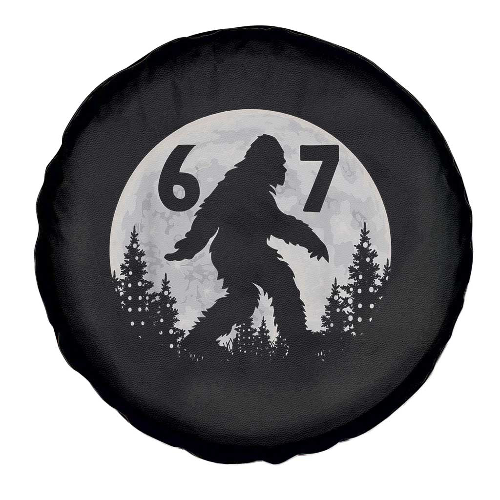 Funny Bigfoot 67 Night Stroll Moon Sasquatch Spare Tire Cover TS11 Print Your Wear
