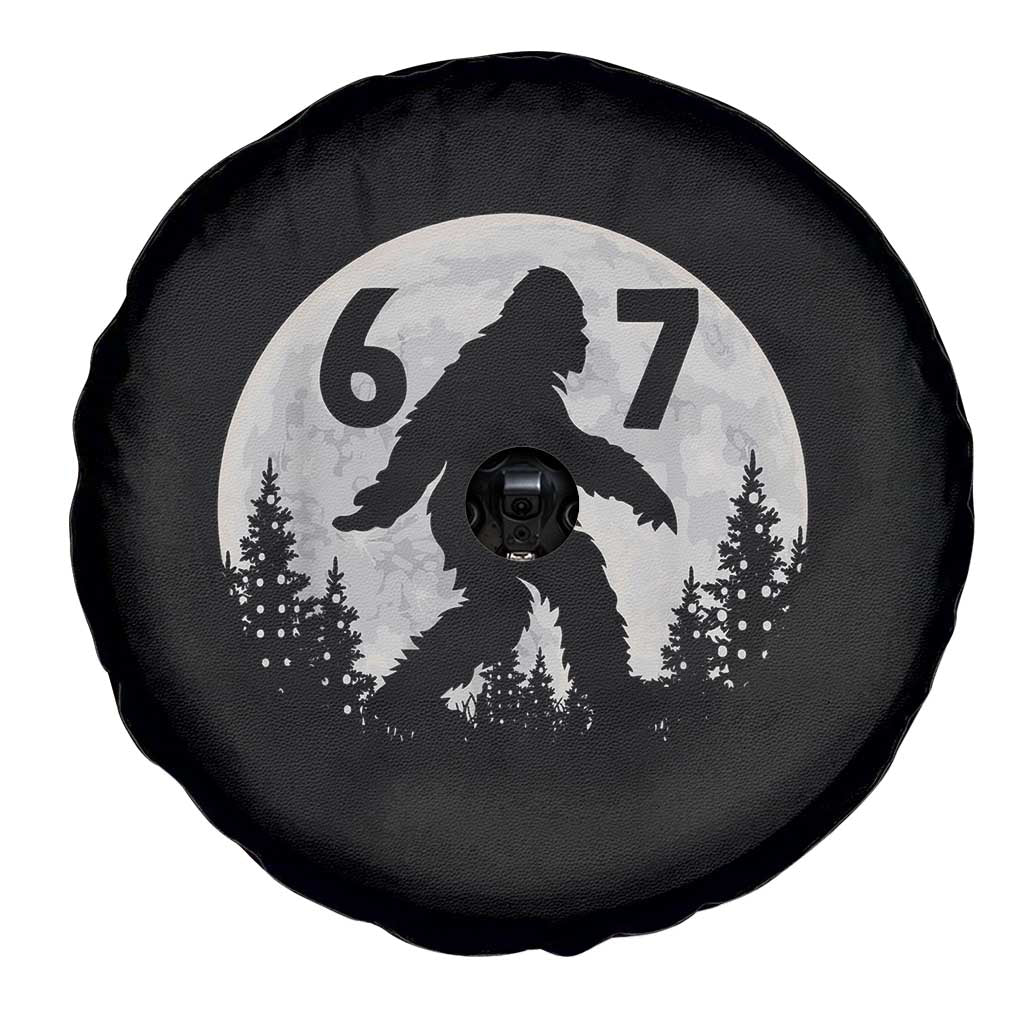 Funny Bigfoot 67 Night Stroll Moon Sasquatch Spare Tire Cover TS11 Print Your Wear