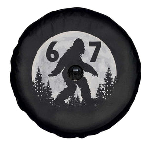 Funny Bigfoot 67 Night Stroll Moon Sasquatch Spare Tire Cover TS11 Print Your Wear