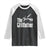 Funny BBQ Grilling Raglan Shirt The Grillfather Vintage Father's Day TS11 Black White Print Your Wear