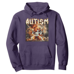 Funny Autism Skeleton Meme Hoodie Oddly Specific Dank Meme TS11 Purple Print Your Wear