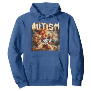 Funny Autism Skeleton Meme Hoodie Oddly Specific Dank Meme TS11 Royal Blue Print Your Wear