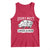 Funny BBQ Grilling Every Butt Loves A Rub Tank Top Barbecue Grill Father's Day TS11 Red Print Your Wear
