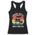 Funny Smoke Meat Not Meth Racerback Tank Top Retro Vintage Grilling BBQ TS11 Black Print Your Wear