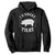 Funny BBQ Grilling I'd Smoke That Hoodie Barbecue Grill Father's Day TS11 Black Print Your Wear