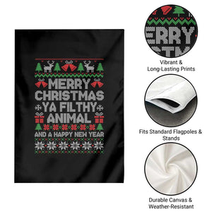 Funny Merry Christmas And A Happy New Year Garden Flag Christmas Movie TS11 Print Your Wear