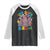 Funny Moo Deng 100 Days Bruh Raglan Shirt Happy 100 Days Of School TS11 Black White Print Your Wear