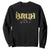 Bruh Hello 2025 Sweatshirt New Year Eve's Party TS11 Black Print Your Wear