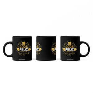 Spanish Mexican New Year 2026 Coffee Mug Feliz Ano Nuevo NYE Party TS11 Print Your Wear