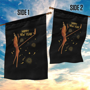 Funny Marcus The Worm New Year Garden Flag Happy New Year NYE Party Firework TS11 Print Your Wear