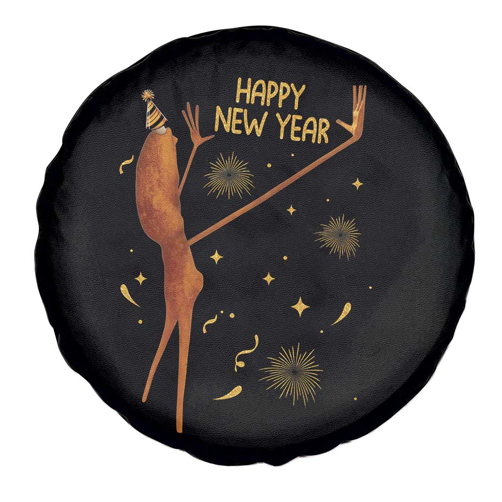Funny Marcus The Worm New Year Spare Tire Cover Happy New Year NYE Party Firework TS11 Print Your Wear