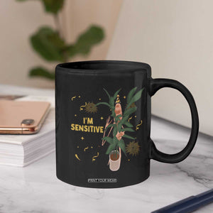 Funny Marcus The Worm New Year Coffee Mug I Am Sensitive NYE Party Firework TS11 Print Your Wear