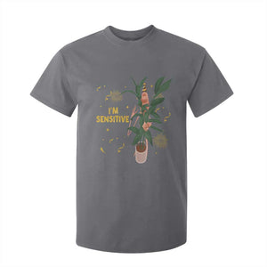 Funny Marcus The Worm New Year T Shirt For Kid I Am Sensitive NYE Party Firework TS11 Charcoal Print Your Wear
