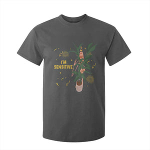 Funny Marcus The Worm New Year T Shirt For Kid I Am Sensitive NYE Party Firework TS11 Dark Heather Print Your Wear