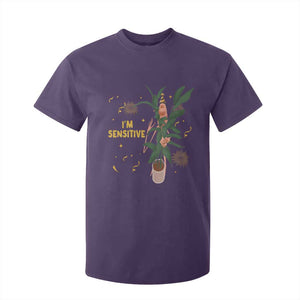 Funny Marcus The Worm New Year T Shirt For Kid I Am Sensitive NYE Party Firework TS11 Purple Print Your Wear