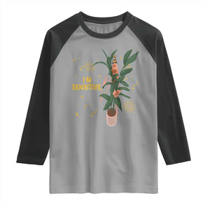 Funny Marcus The Worm New Year Raglan Shirt I Am Sensitive NYE Party Firework TS11 Sport Gray Black Print Your Wear
