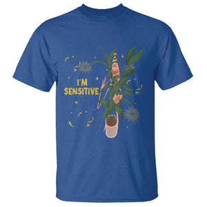 Funny Marcus The Worm New Year T Shirt I Am Sensitive NYE Party Firework TS11 Royal Blue Print Your Wear