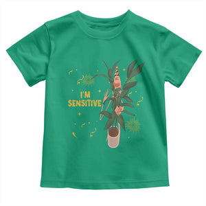 Funny Marcus The Worm New Year Toddler T Shirt I Am Sensitive NYE Party Firework TS11 Irish Green Print Your Wear