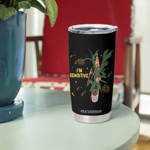 Funny Marcus The Worm New Year Tumbler Cup I Am Sensitive NYE Party Firework TS11 Print Your Wear