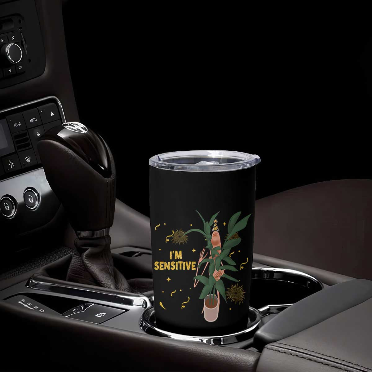 Funny Marcus The Worm New Year Tumbler Cup I Am Sensitive NYE Party Firework TS11 Print Your Wear