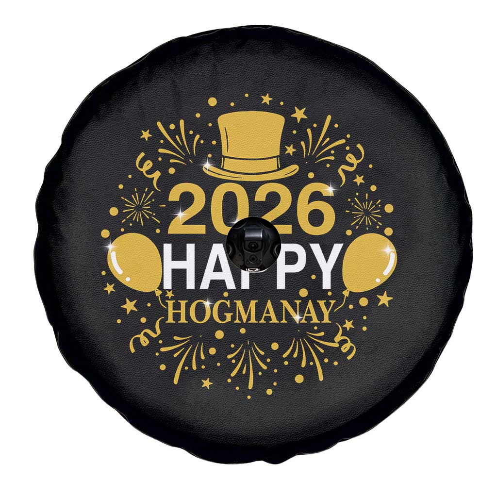 Scottish New Year 2026 Spare Tire Cover Happy Hogmanay NYE Party TS11 Print Your Wear