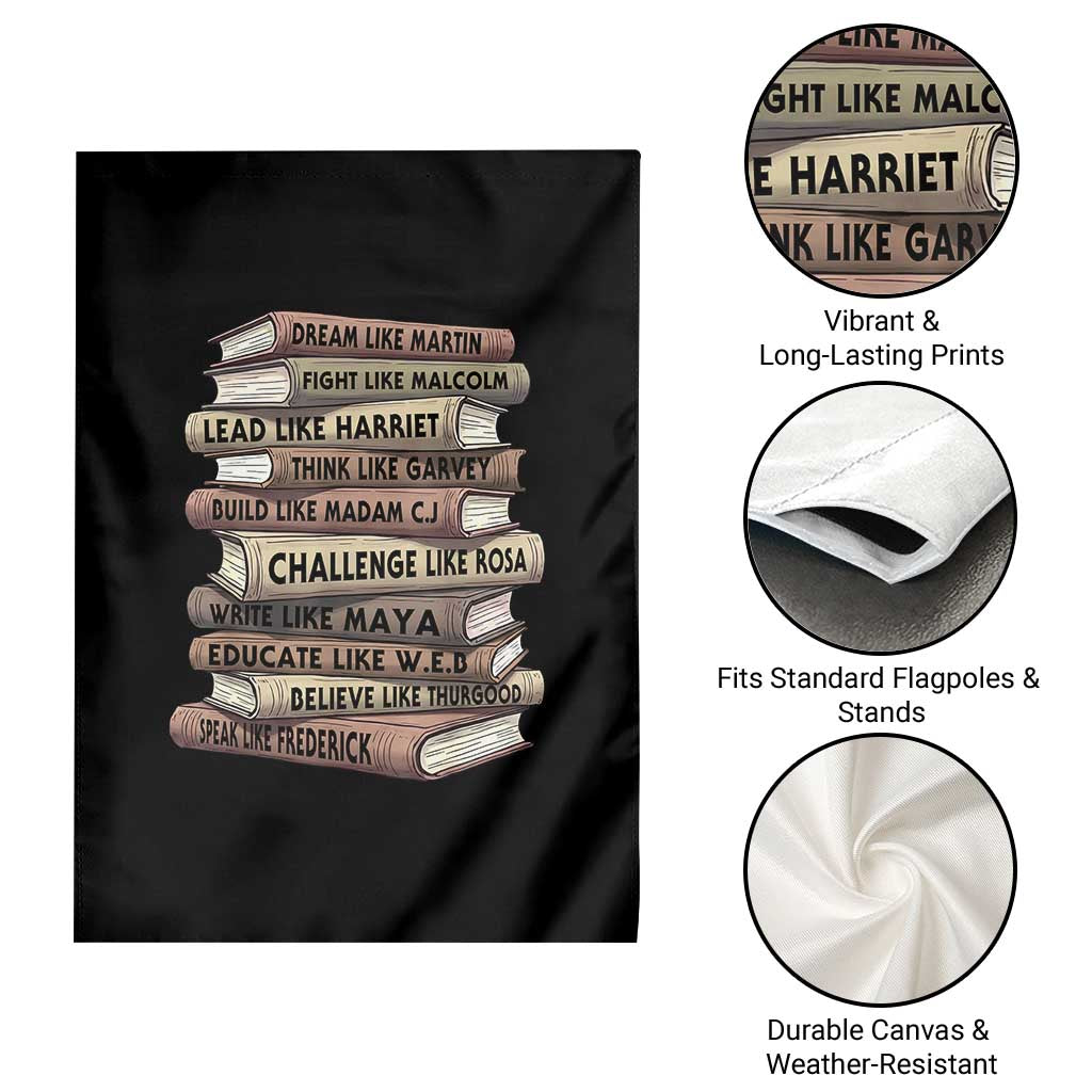 Black History Month African American Leaders Teacher Book Lover Garden Flag TS11 Print Your Wear