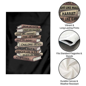 Black History Month African American Leaders Teacher Book Lover Garden Flag TS11 Print Your Wear