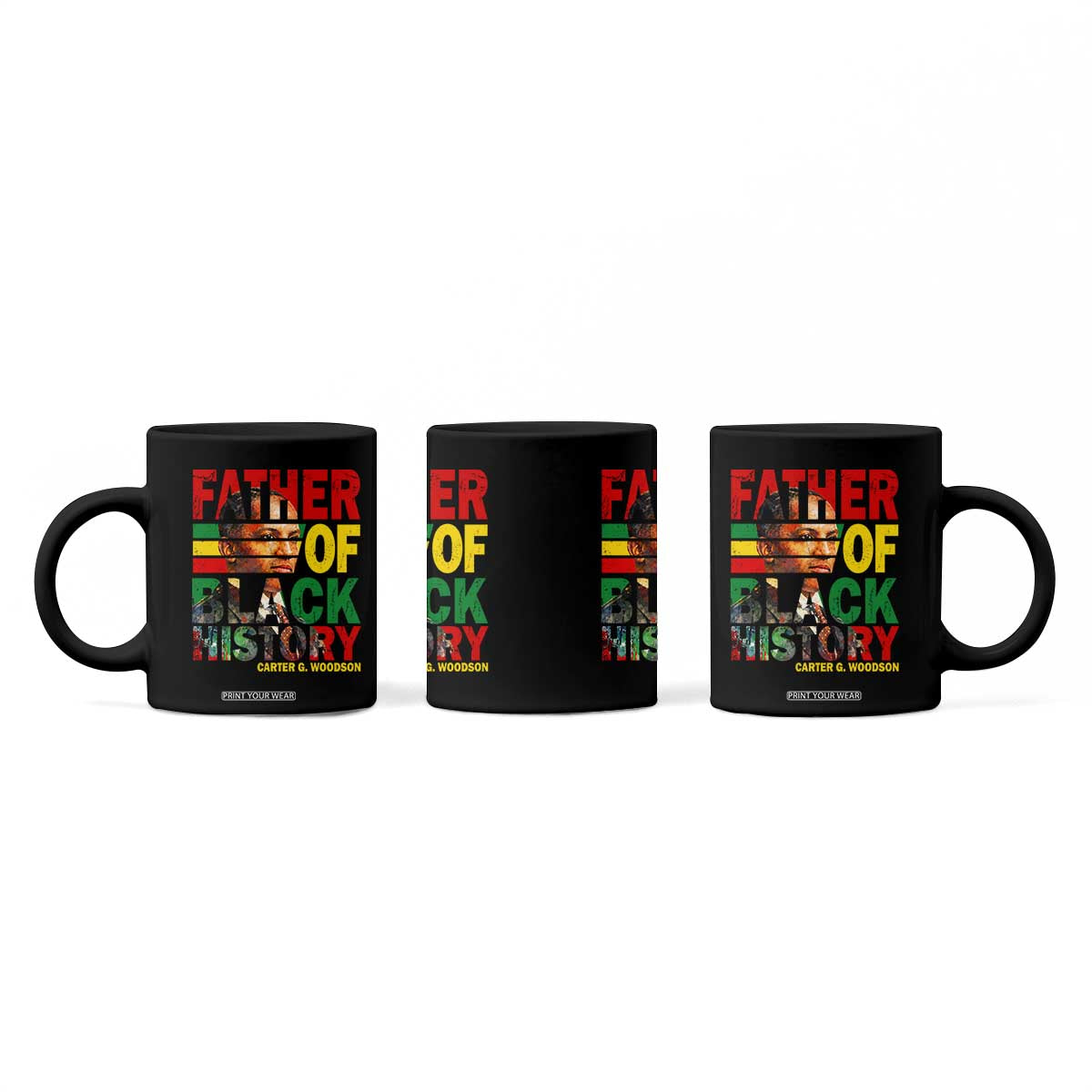 Carter G Woodson Coffee Mug Father Of Black History Month TS11 Print Your Wear