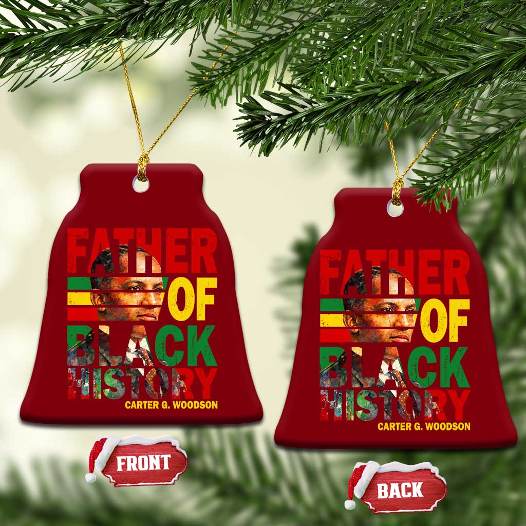 Carter G Woodson Ceramic Ornament Father Of Black History Month TS11 Print Your Wear