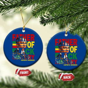 Carter G Woodson Ceramic Ornament Father Of Black History Month TS11 1pc Blue Print Your Wear
