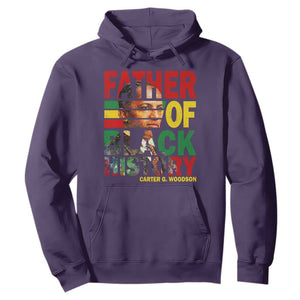 Carter G Woodson Hoodie Father Of Black History Month TS11 Purple Print Your Wear