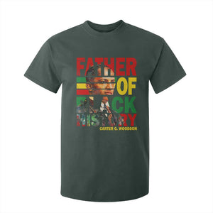 Carter G Woodson T Shirt For Kid Father Of Black History Month TS11 Dark Forest Green Print Your Wear