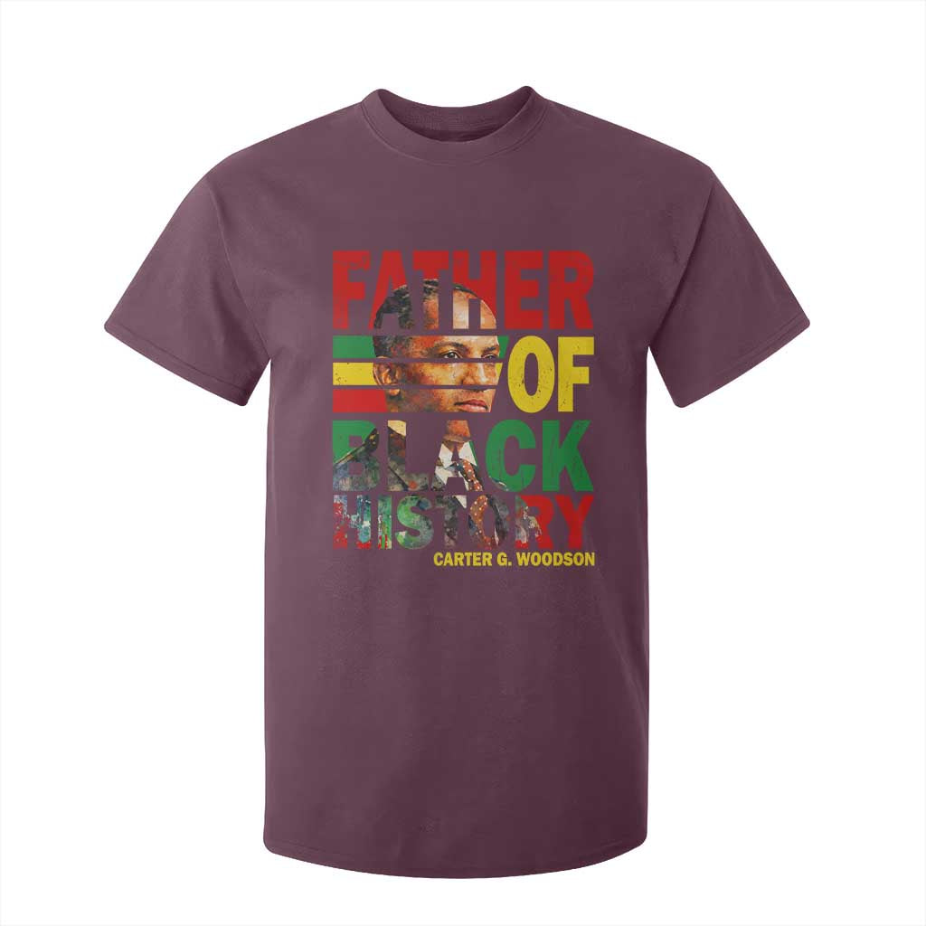 Carter G Woodson T Shirt For Kid Father Of Black History Month TS11 Maroon Print Your Wear